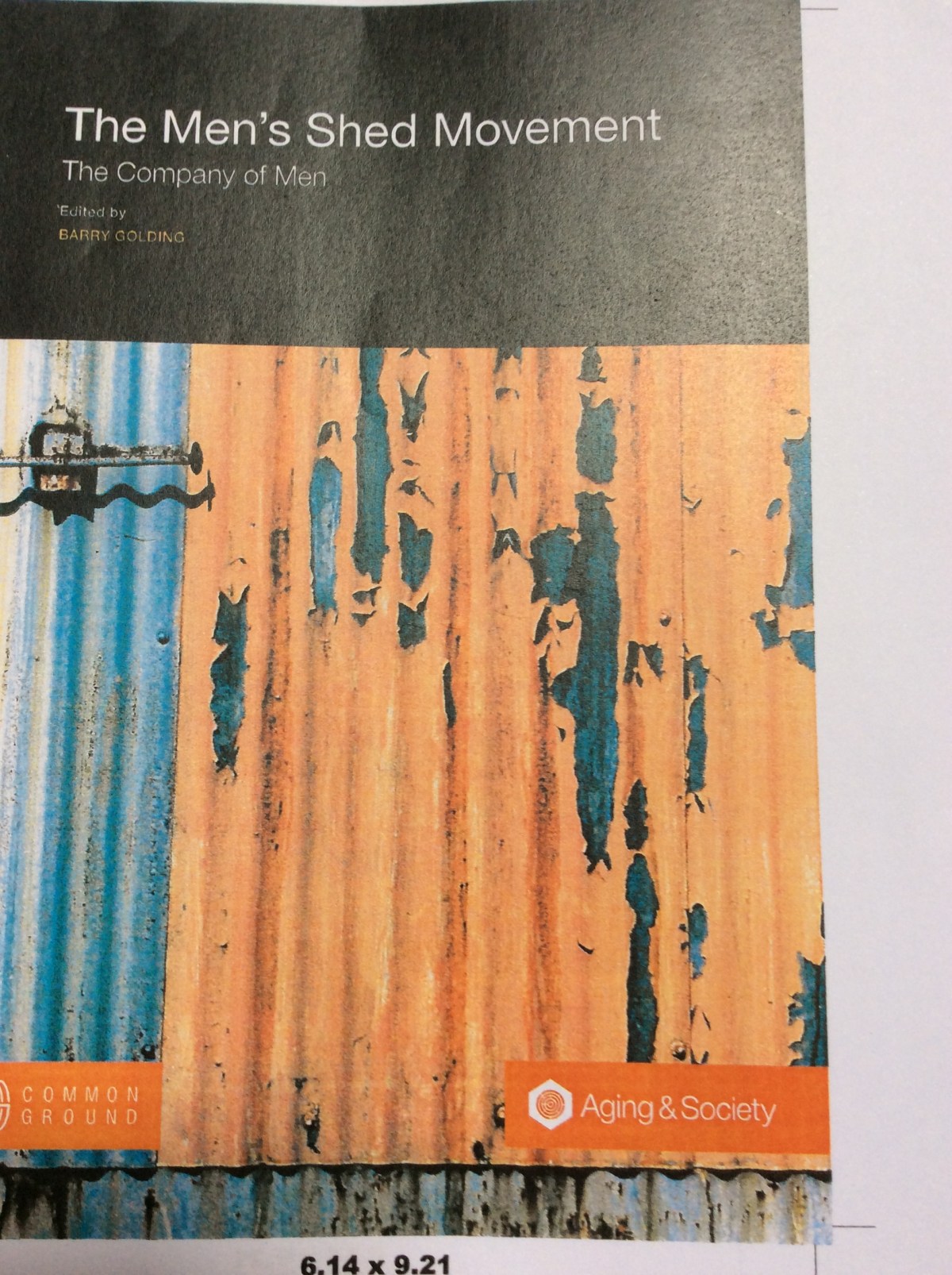 Men’s Shed 2015&nbsp;Book